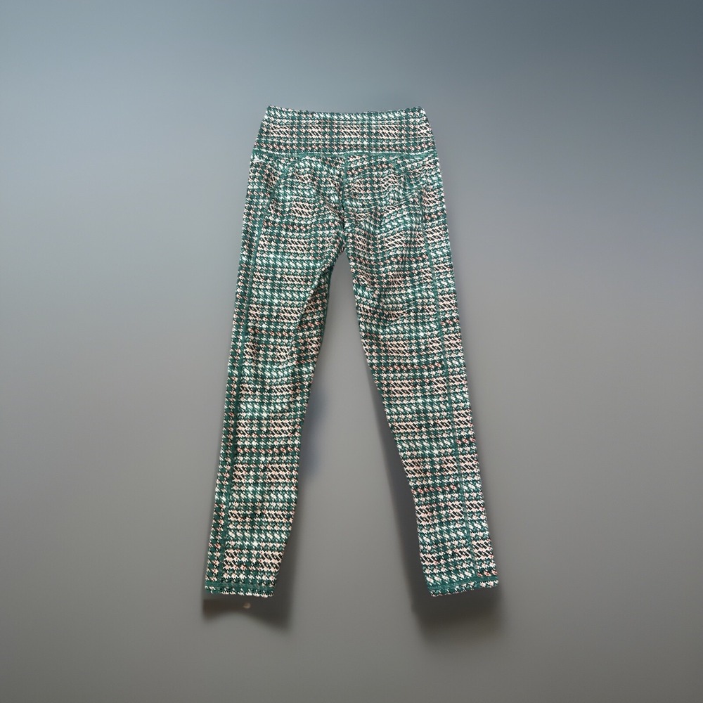 Fabletics Athleisure green pixelated high waist Size Small workout leggings - Picture 4 of 6